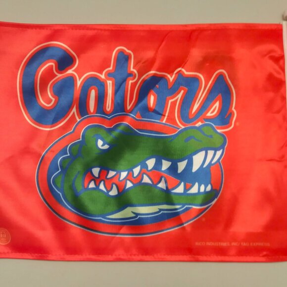 University Florida Gators Football Window Flag Car Truck Authentic Colligate New - Picture 3 of 8